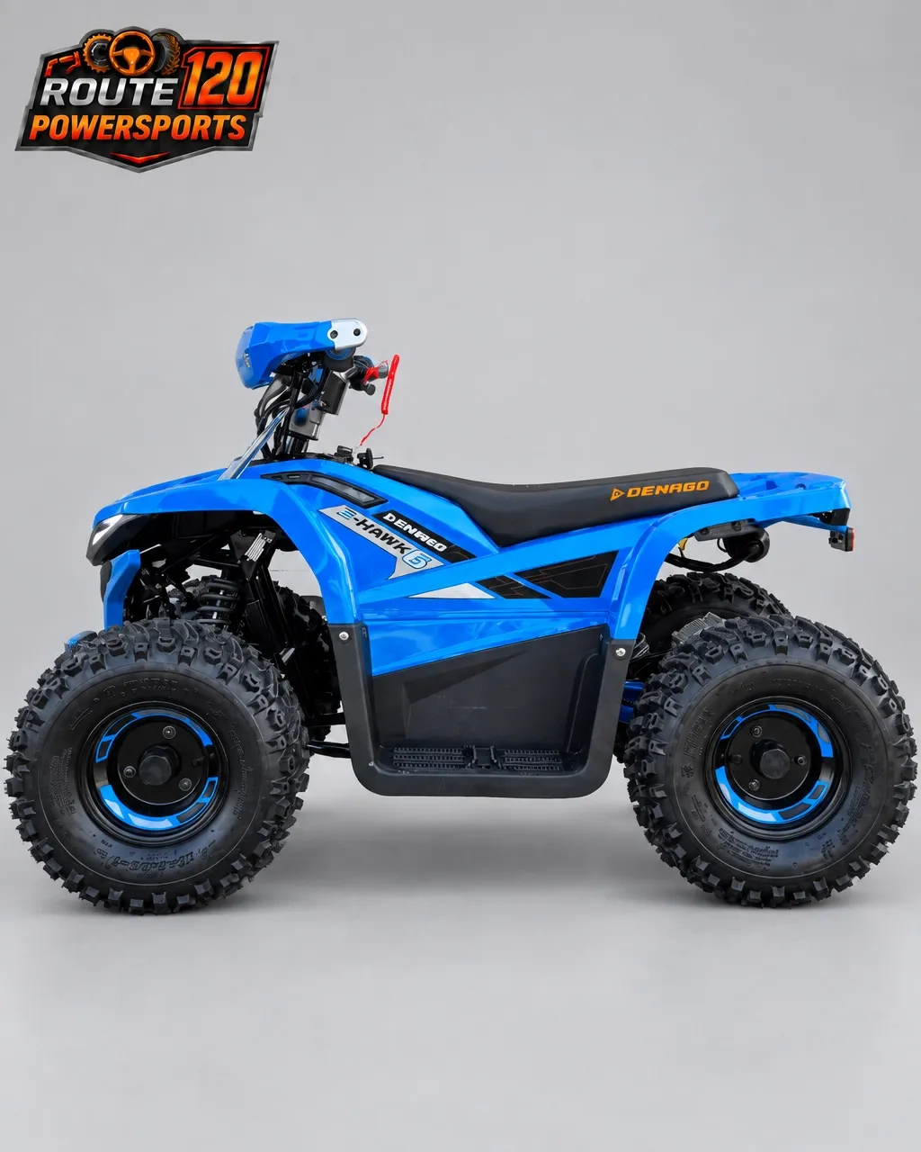E-Hawk 6 ATV Blue Denago powersports machine