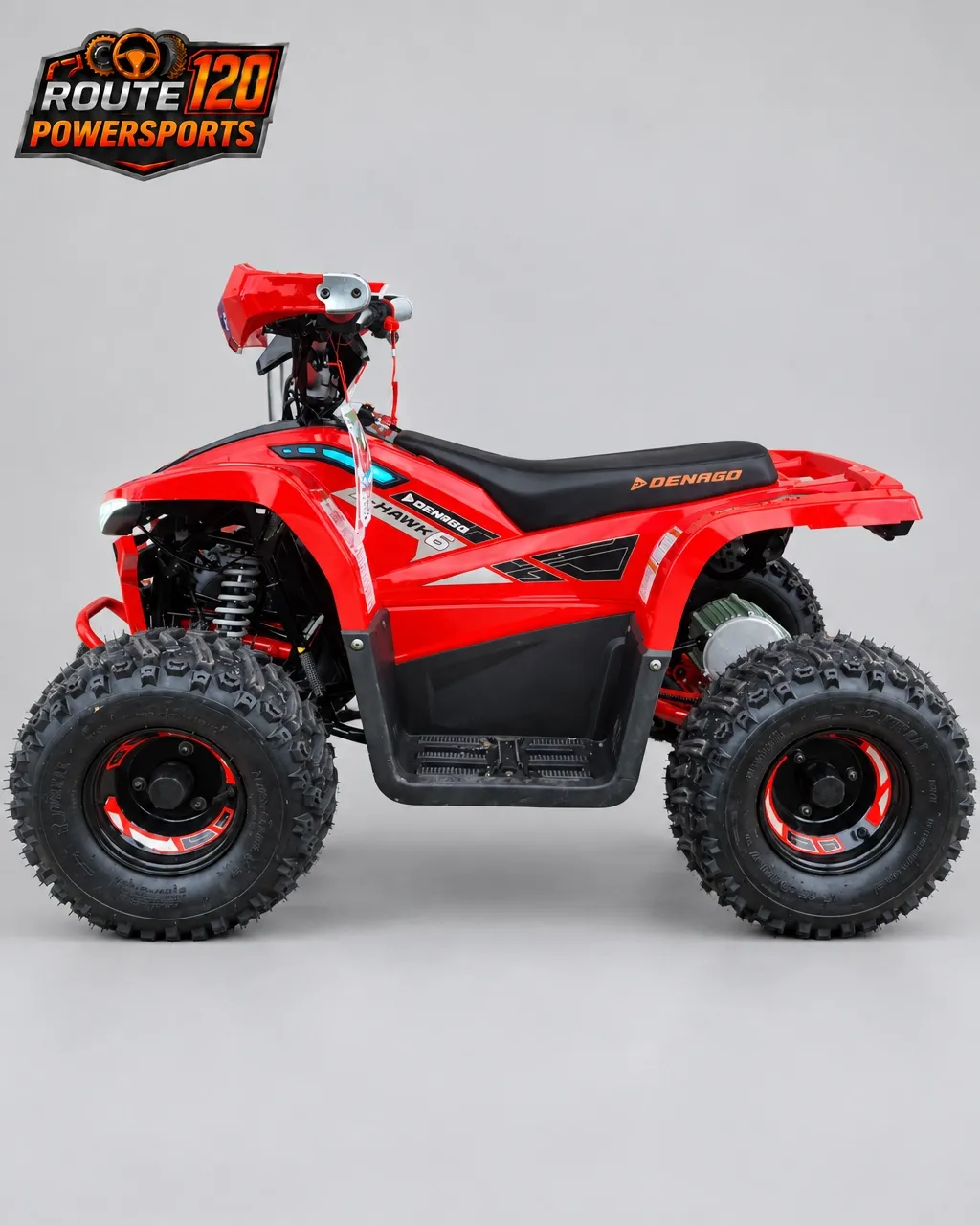 E-Hawk 6 ATV Red Denago powersports machine
